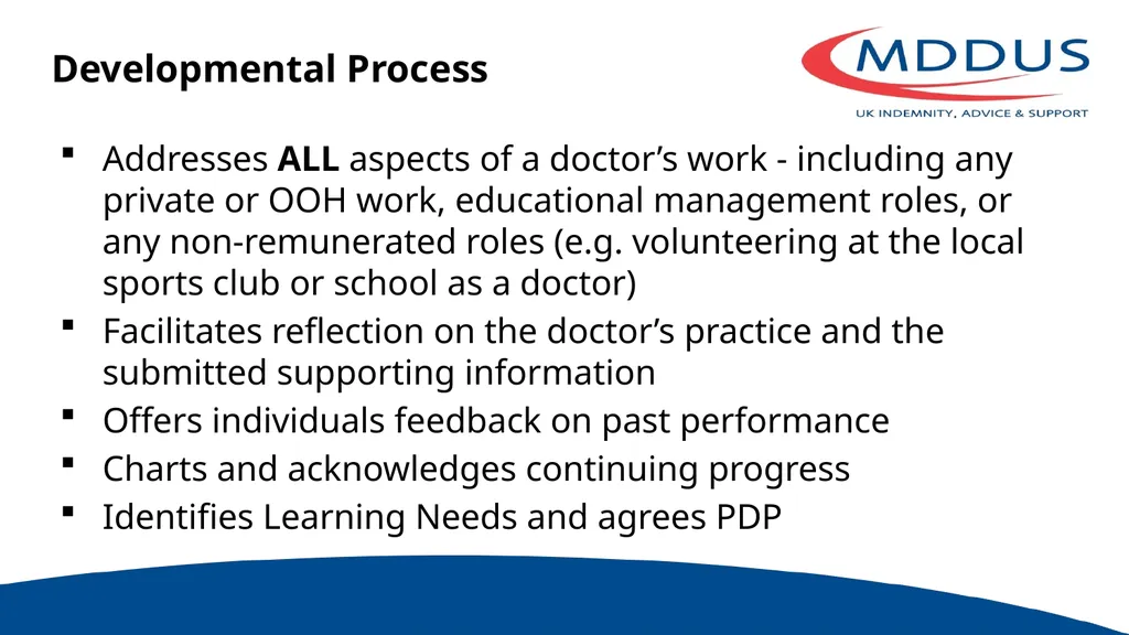 Supporting Doctors in Difficulty Dr Susan - slide 12 of 31