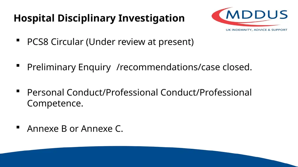 Supporting Doctors in Difficulty Dr Susan - slide 8 of 31