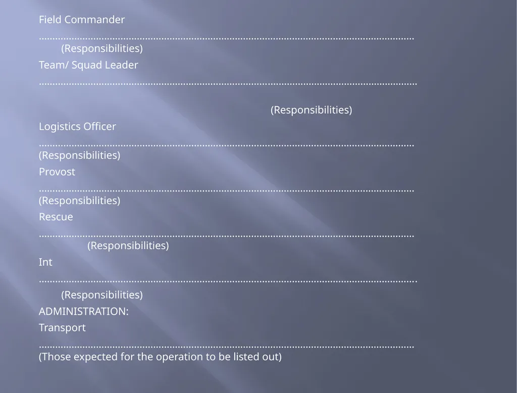 IMPROVING OPERATIONAL ACTIVITIES IN FIELD COMMANDS - slide 10 of 20