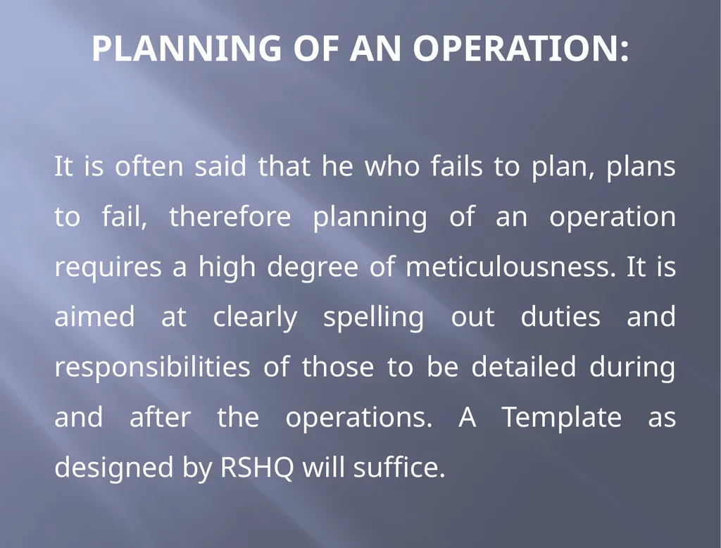 IMPROVING OPERATIONAL ACTIVITIES IN FIELD COMMANDS - slide 8 of 20