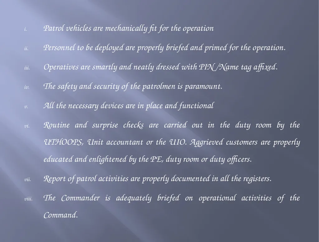 IMPROVING OPERATIONAL ACTIVITIES IN FIELD COMMANDS - slide 16 of 20