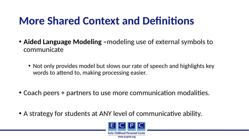 How and When to Implement AAC An Overview of - slide 9 of 15
