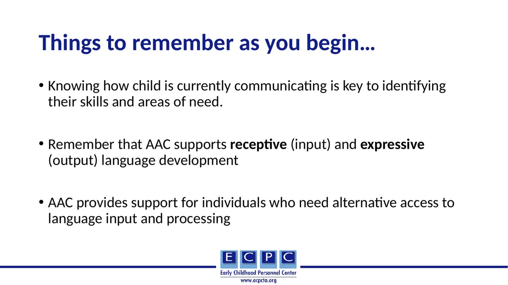 How and When to Implement AAC An Overview of - slide 2 of 15