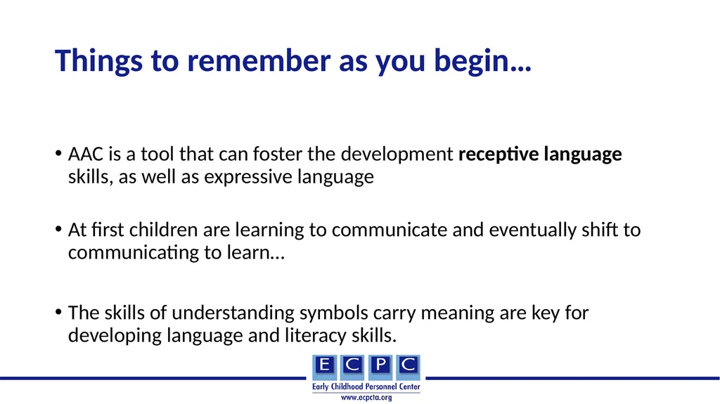 How and When to Implement AAC An Overview of - slide 3 of 15
