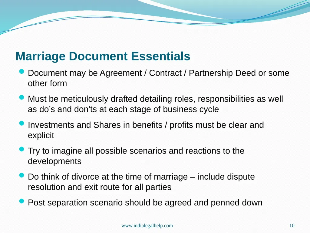 How to Avoid Litigation in Business Relationships - slide 10 of 17