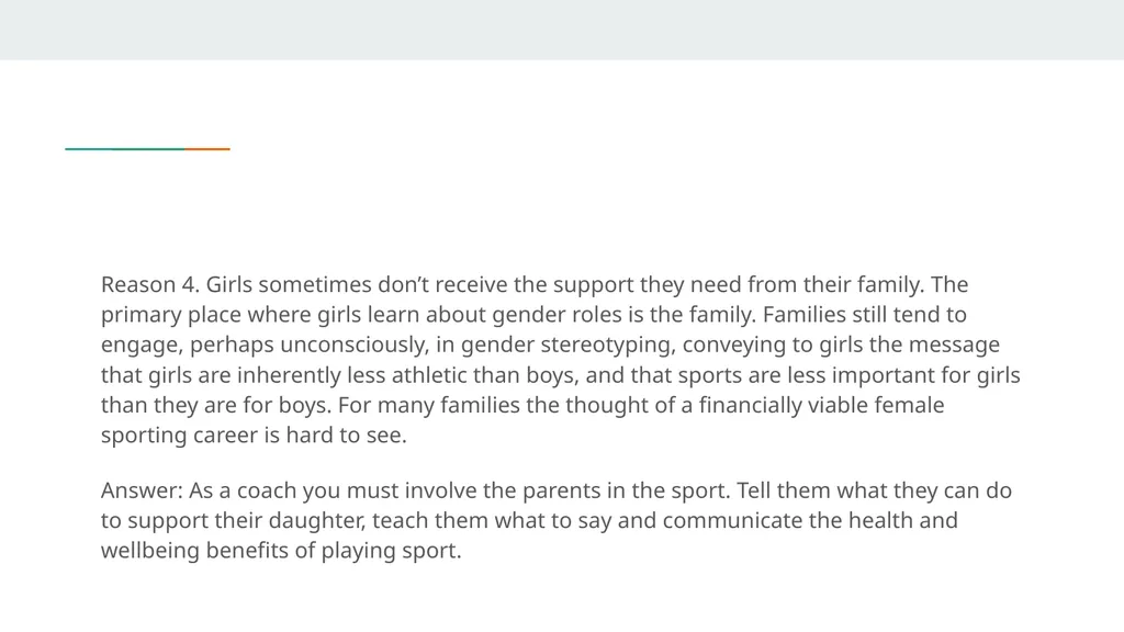Camogie retention Loreto kilkenny Why do teens - slide 10 of 13