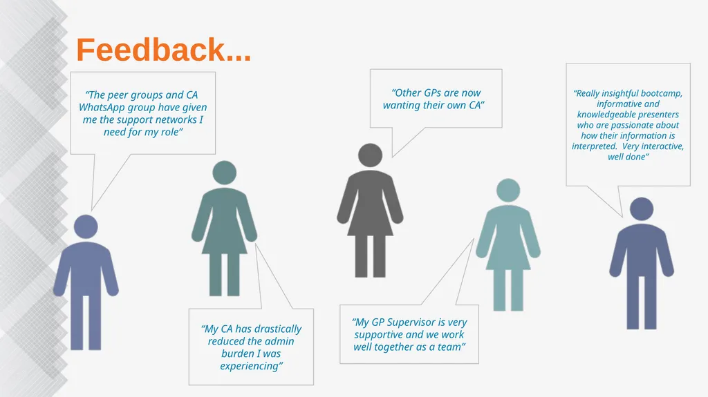 Clinical Assistant HCH Peer Session Presentation - slide 17 of 18