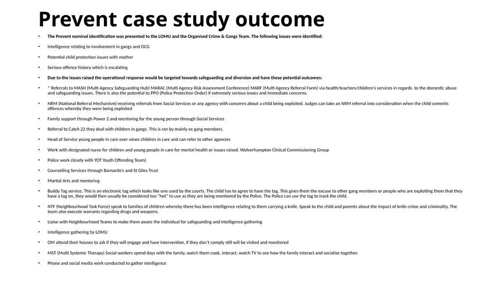 National Data Analytics Solution July 2021 - slide 23 of 24
