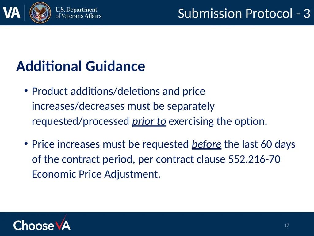 .Option to Extend Submission Best Practices FSS - slide 17 of 19