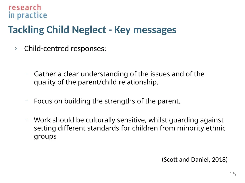 Neglect and poverty aware practice 1 Louise - slide 15 of 19