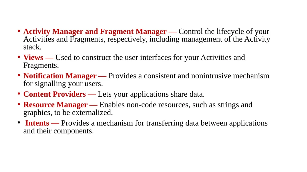 Mobile Computing Mobile Development Introduction - slide 16 of 22