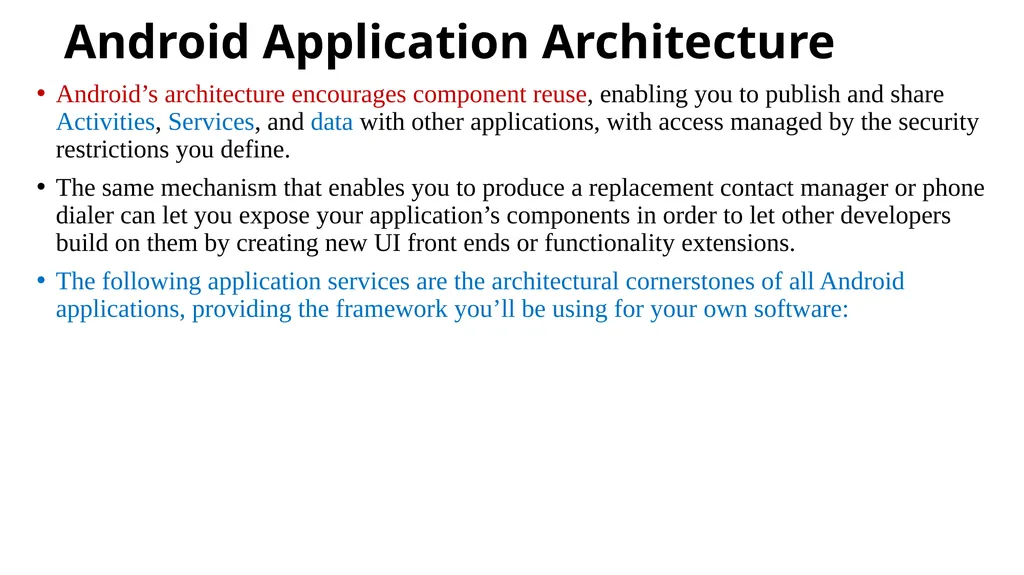 Mobile Computing Mobile Development Introduction - slide 15 of 22