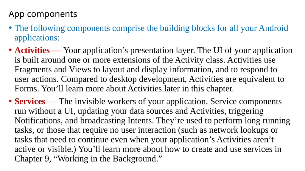 Mobile Computing Mobile Development Introduction - slide 19 of 22