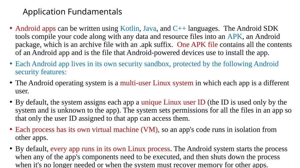 Mobile Computing Mobile Development Introduction - slide 18 of 22
