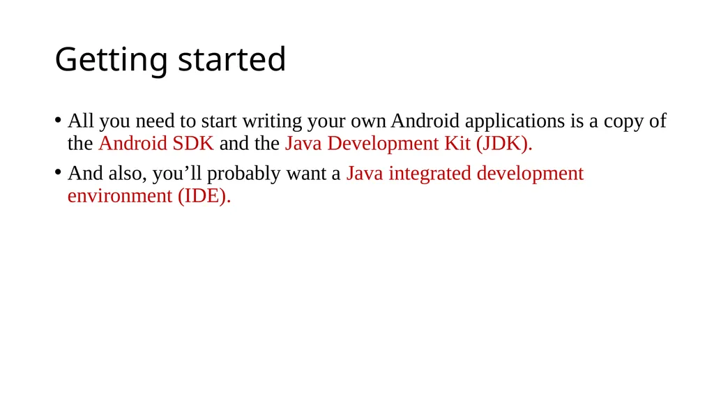 Mobile Computing Mobile Development Introduction - slide 17 of 22