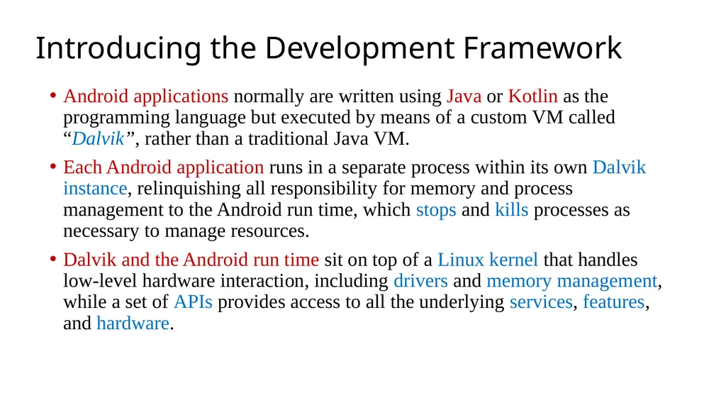 Mobile Computing Mobile Development Introduction - slide 7 of 22