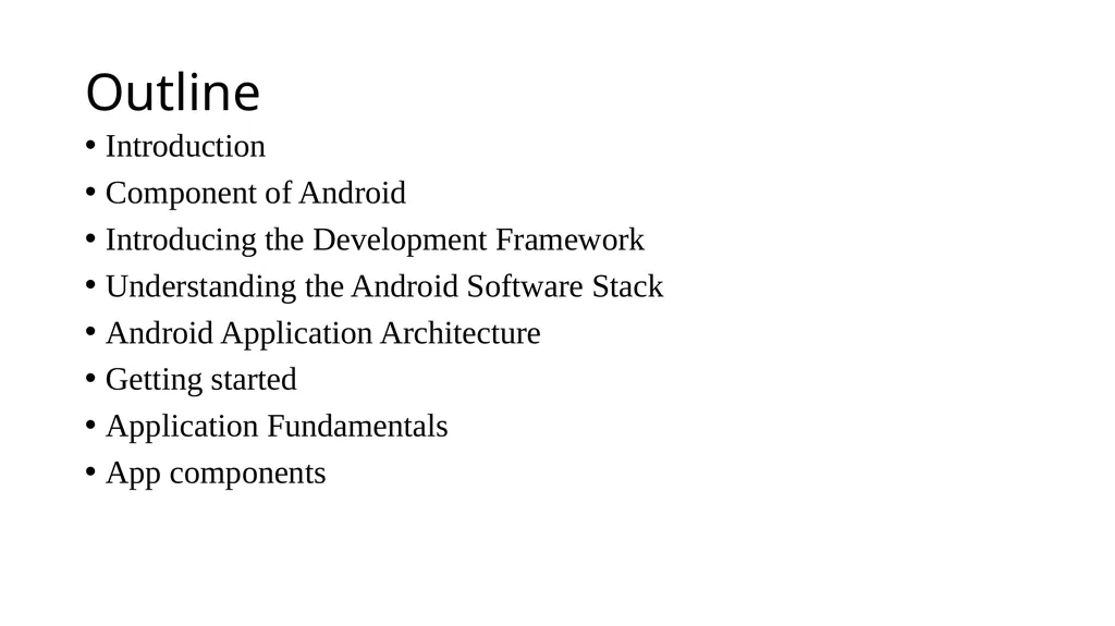 Mobile Computing Mobile Development Introduction - slide 2 of 22