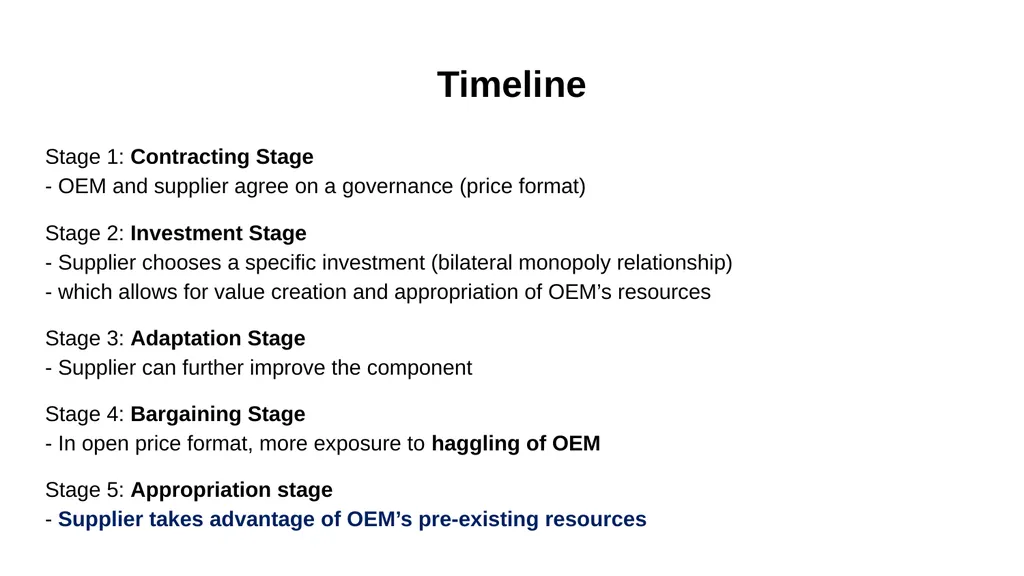 Contracting to (dis)incentivize? An integrative - slide 6 of 14