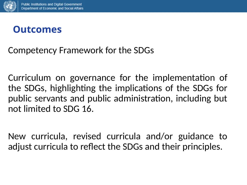 Adriana Alberti Chief, Capacity Development Unit - slide 11 of 17