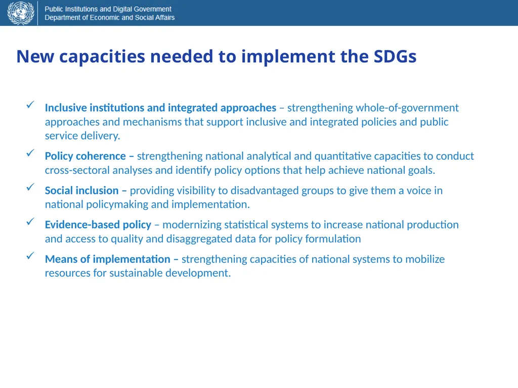 Adriana Alberti Chief, Capacity Development Unit - slide 5 of 17