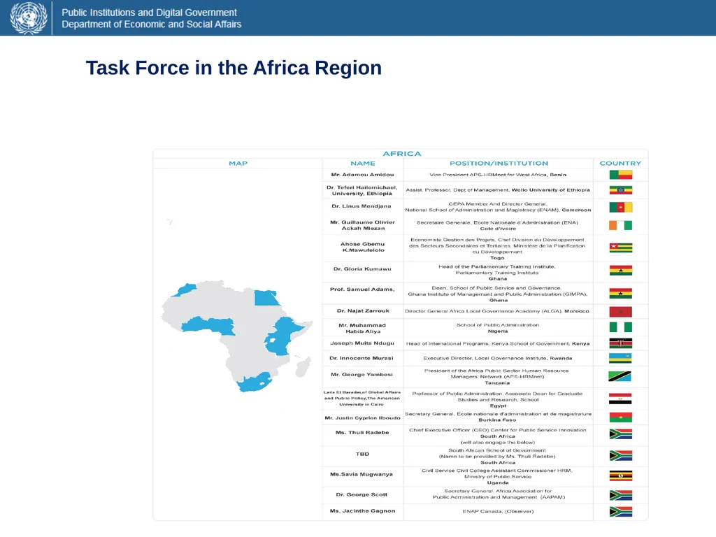 Adriana Alberti Chief, Capacity Development Unit - slide 8 of 17