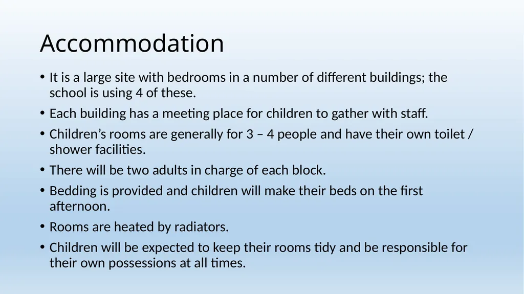 Hanslope School Primary Residential Frontier - slide 7 of 13