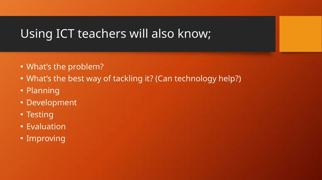 What do you think this ICT Essentials for teachers - slide 7 of 8