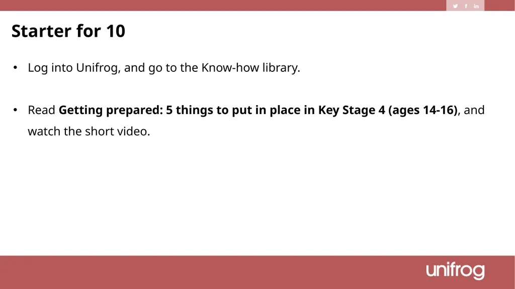 Teacher slide Objectives: Students will understand - slide 3 of 12