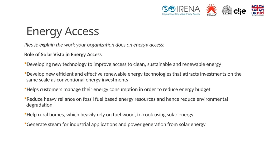 Building energy businesses: Knowledge sharing - slide 2 of 4