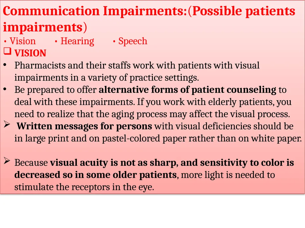 COMMUNICATION STRATIGIES TO MEET SPESIFIC NEEDS - slide 8 of 32