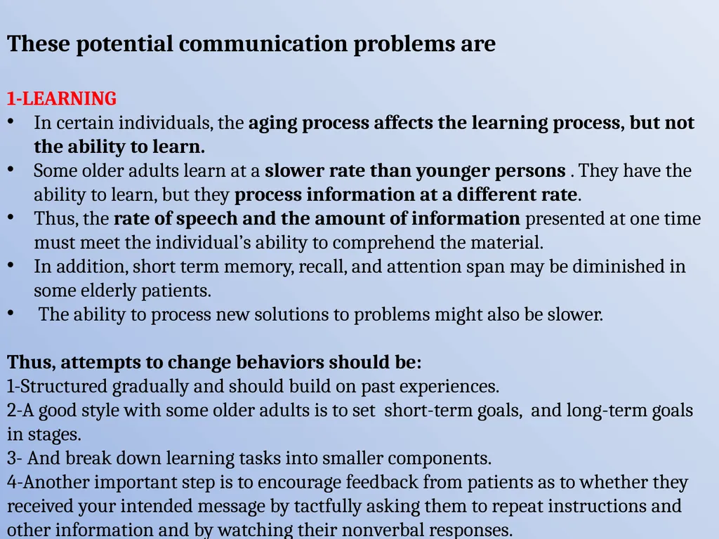 COMMUNICATION STRATIGIES TO MEET SPESIFIC NEEDS - slide 5 of 32