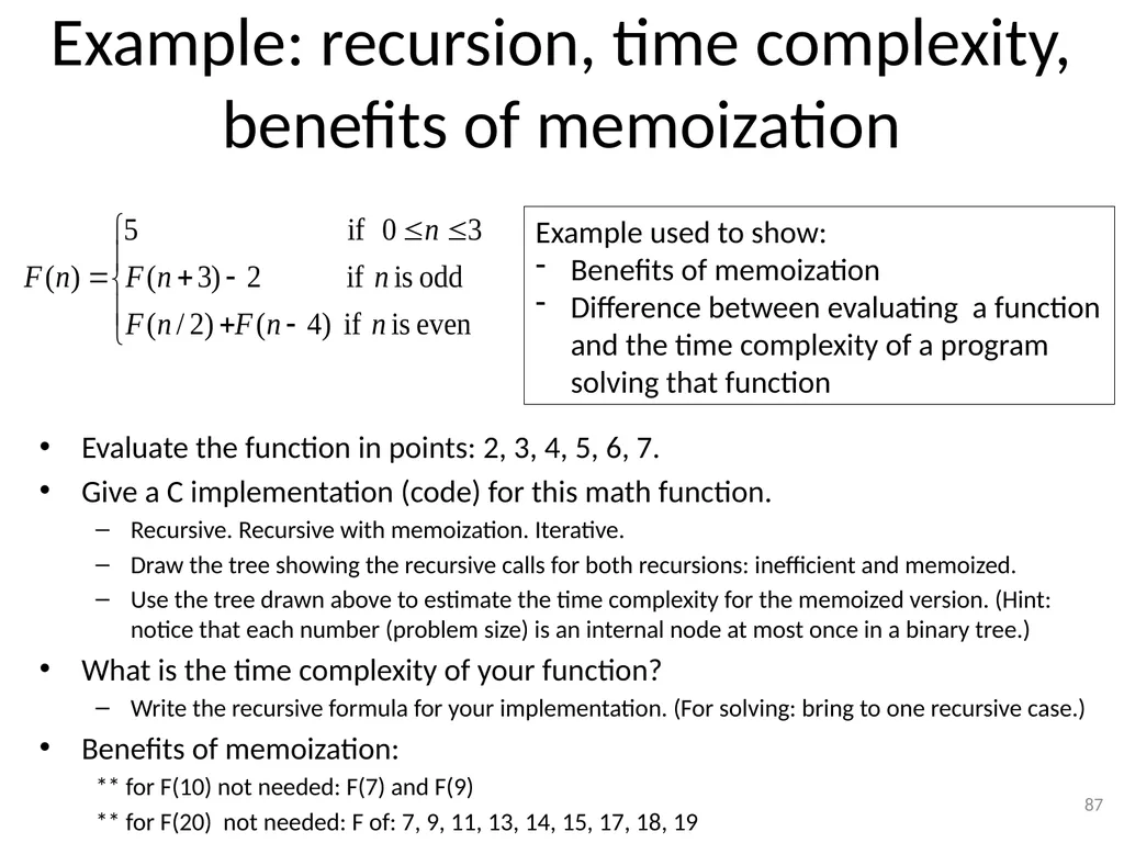 Dynamic Programming CSE 2320 – Algorithms and Data - slide 87 of 117