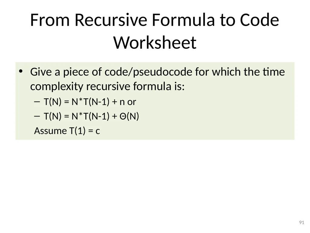 Dynamic Programming CSE 2320 – Algorithms and Data - slide 91 of 117