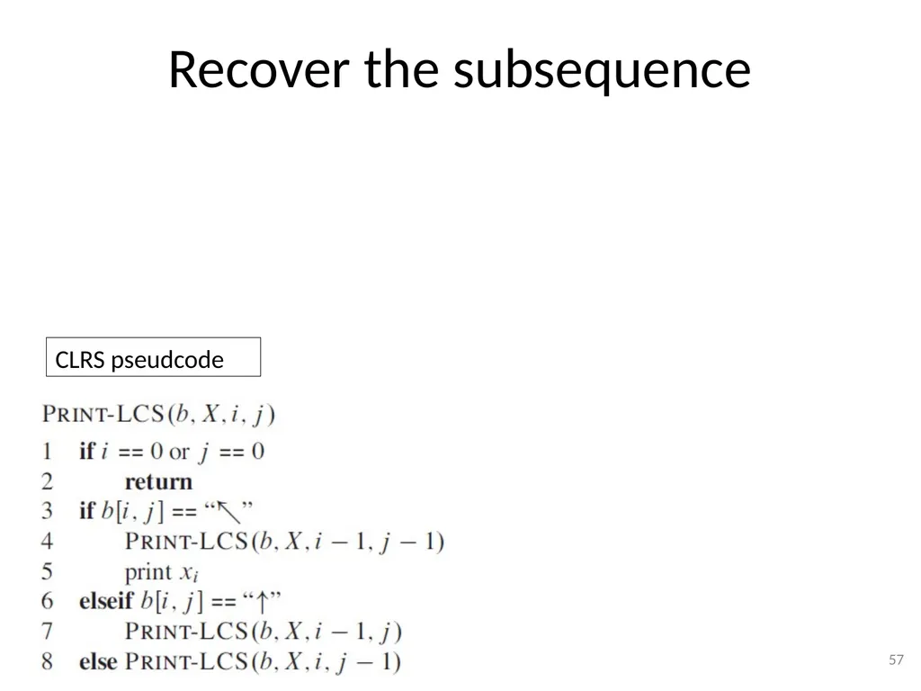 Dynamic Programming CSE 2320 – Algorithms and Data - slide 57 of 117