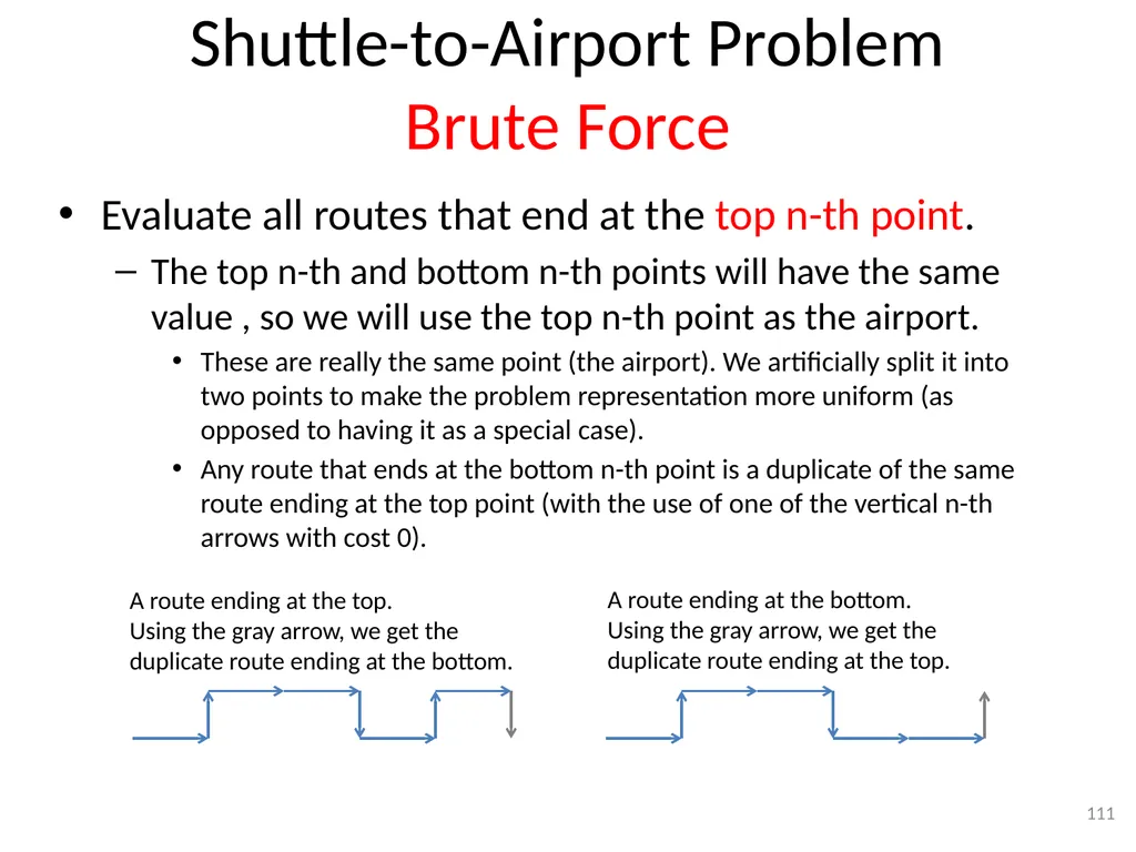 Dynamic Programming CSE 2320 – Algorithms and Data - slide 111 of 117