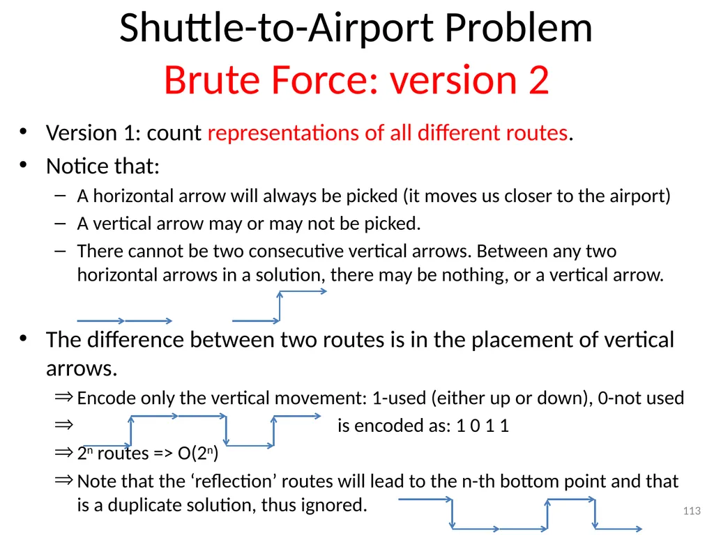Dynamic Programming CSE 2320 – Algorithms and Data - slide 113 of 117