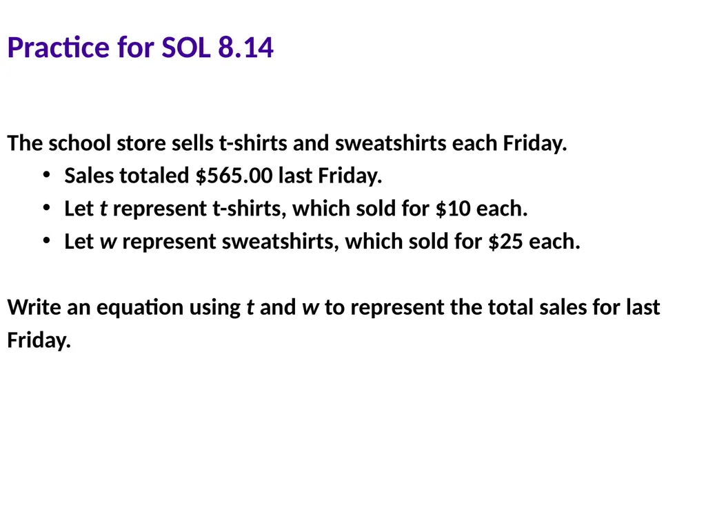 Using the Student Performance Analysis Grade 8 - slide 52 of 78