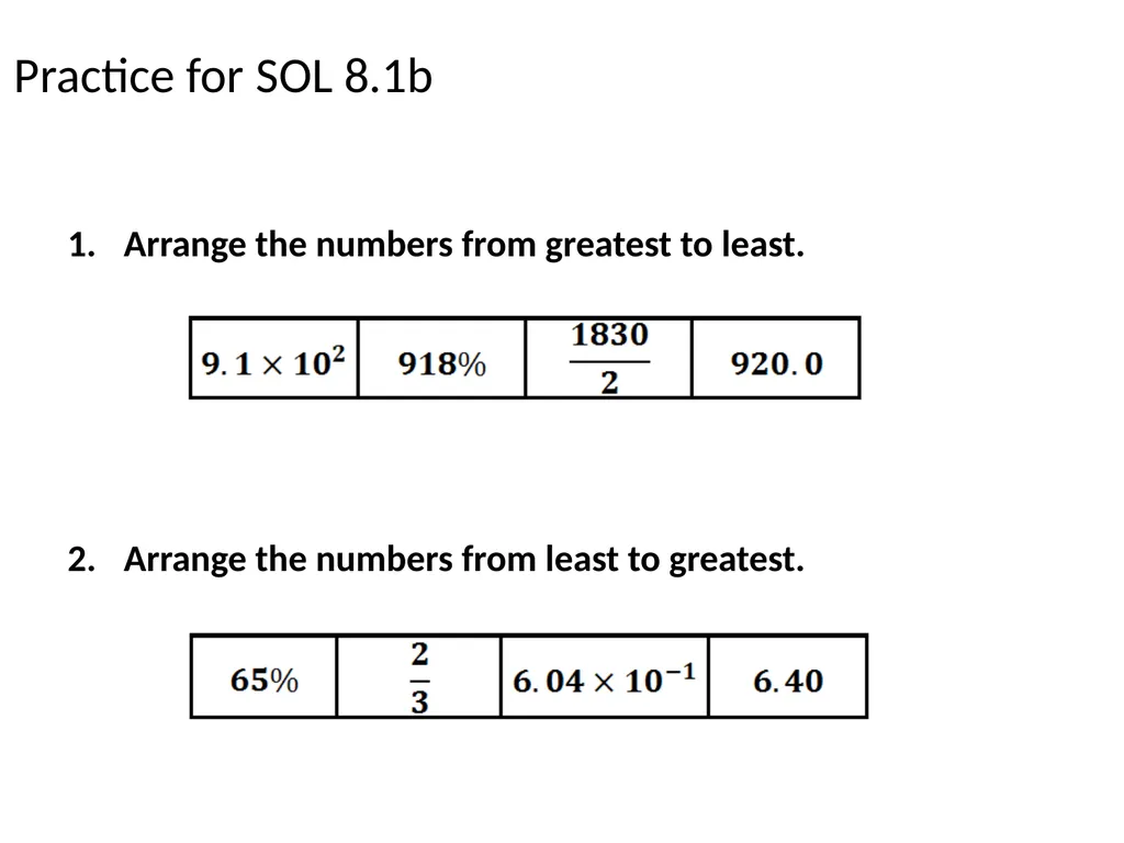 Using the Student Performance Analysis Grade 8 - slide 3 of 78