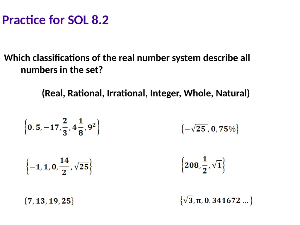 Using the Student Performance Analysis Grade 8 - slide 5 of 78