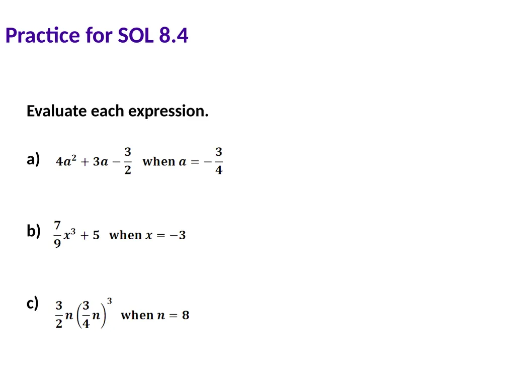 Using the Student Performance Analysis Grade 8 - slide 19 of 78