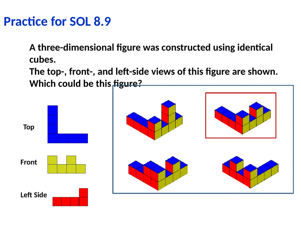 Using the Student Performance Analysis Grade 8 - slide 29 of 78
