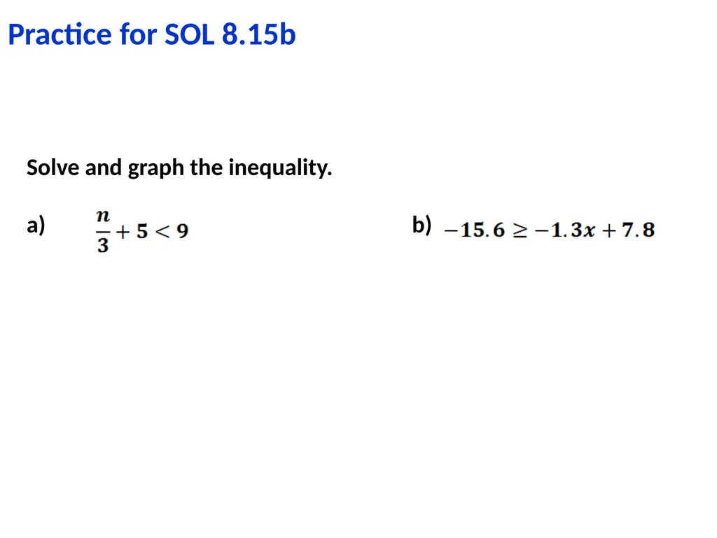 Using the Student Performance Analysis Grade 8 - slide 59 of 78
