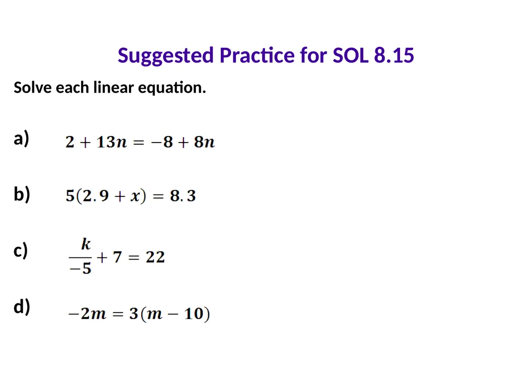 Using the Student Performance Analysis Grade 8 - slide 54 of 78