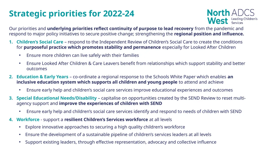 North West Regional Innovation & Improvement - slide 7 of 10