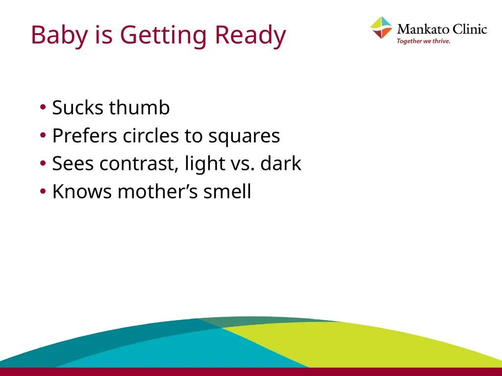Introduction to breastfeeding Babies should be - slide 5 of 38