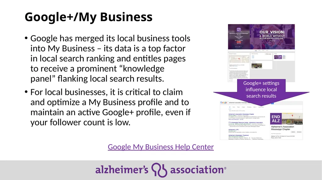 Local SEO Tips for Chapter Sites with Meta Data - slide 8 of 15