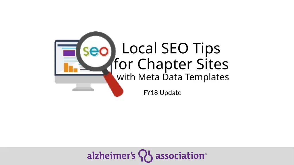 Local SEO Tips for Chapter Sites with Meta Data - slide 1 of 15
