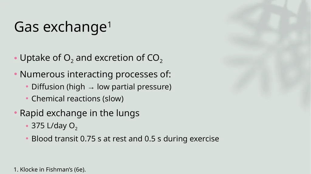 Diffusing Capacity of the Lung for Carbon Monoxide - slide 3 of 26