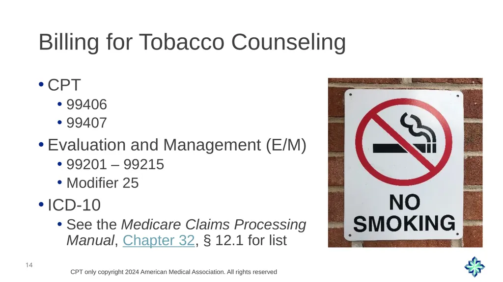 Preventive Services: Lung Cancer Screening & - slide 14 of 25