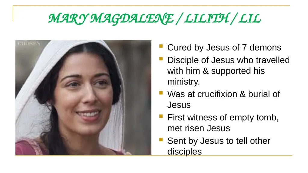 THE CHOSEN EPISODE ONE KEY SCRIPTURE: ISAIAH 43 - slide 11 of 18